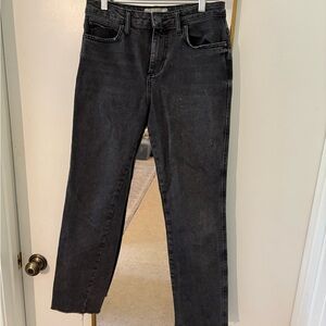 FREE PEOPLE BLACK JEANS SZ 26